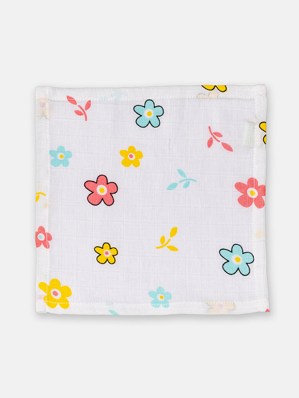 Babyclan Muslin Cloth Wipes - Pack of 4 | Soft, Reusable & Gentle on Baby's Skin