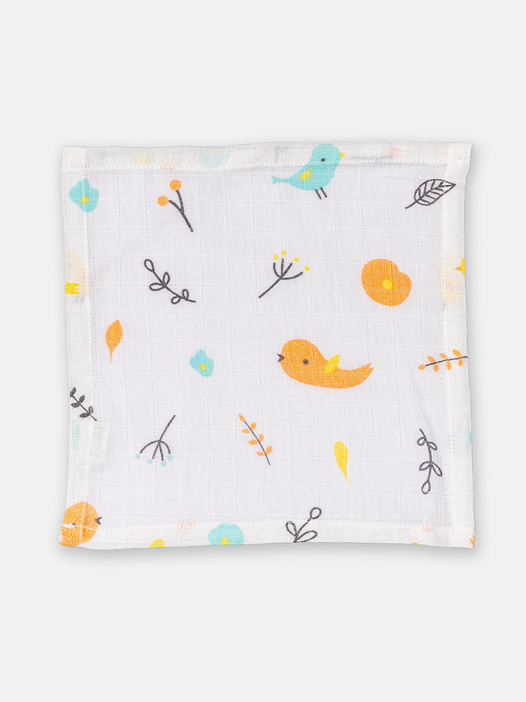 Babyclan Muslin Cloth Wipes - Pack of 4 | Soft, Reusable & Gentle on Baby's Skin