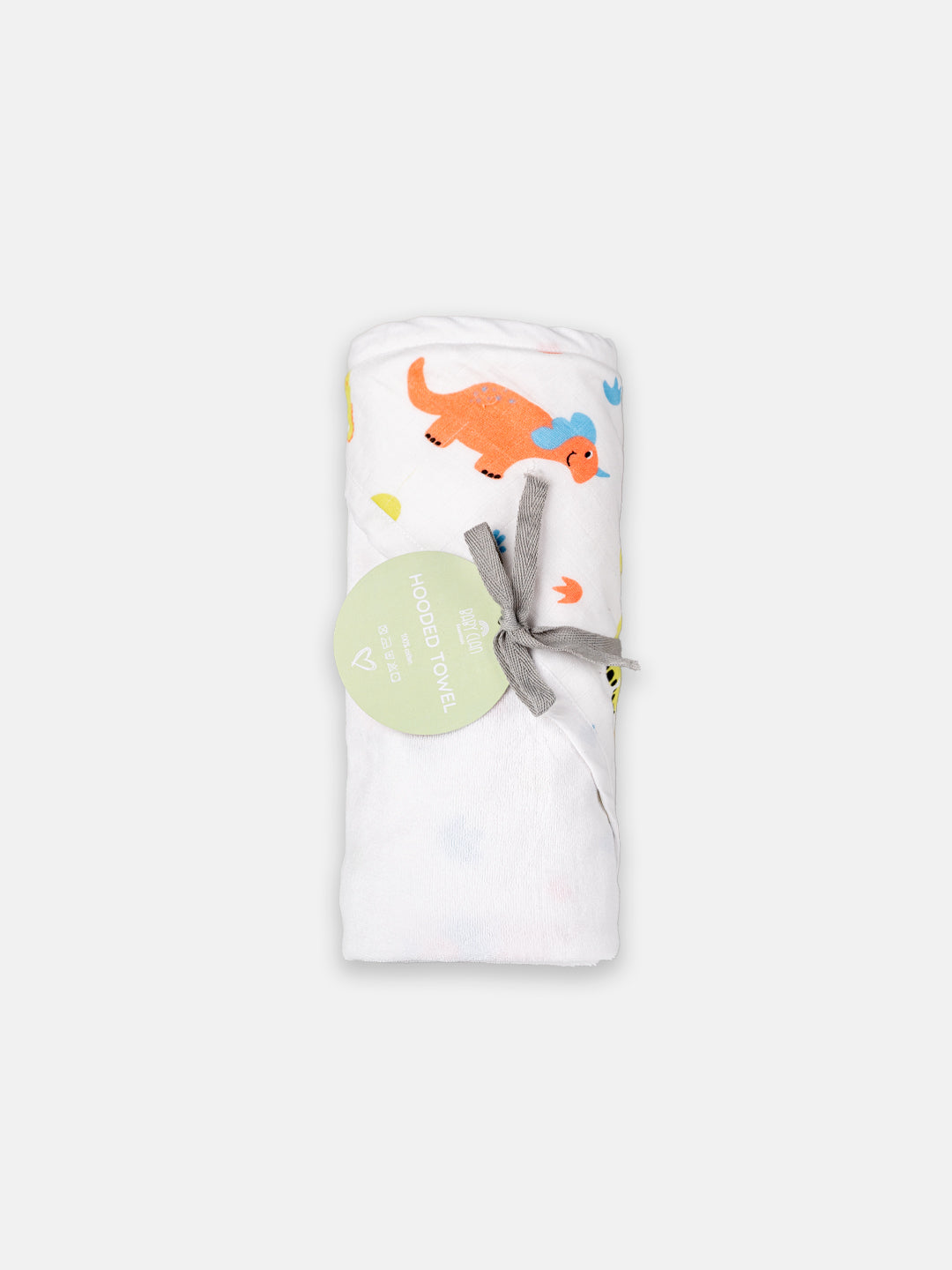 Babyclan Muslin Hooded Terry Towel | Soft Muslin & Absorbent Terry