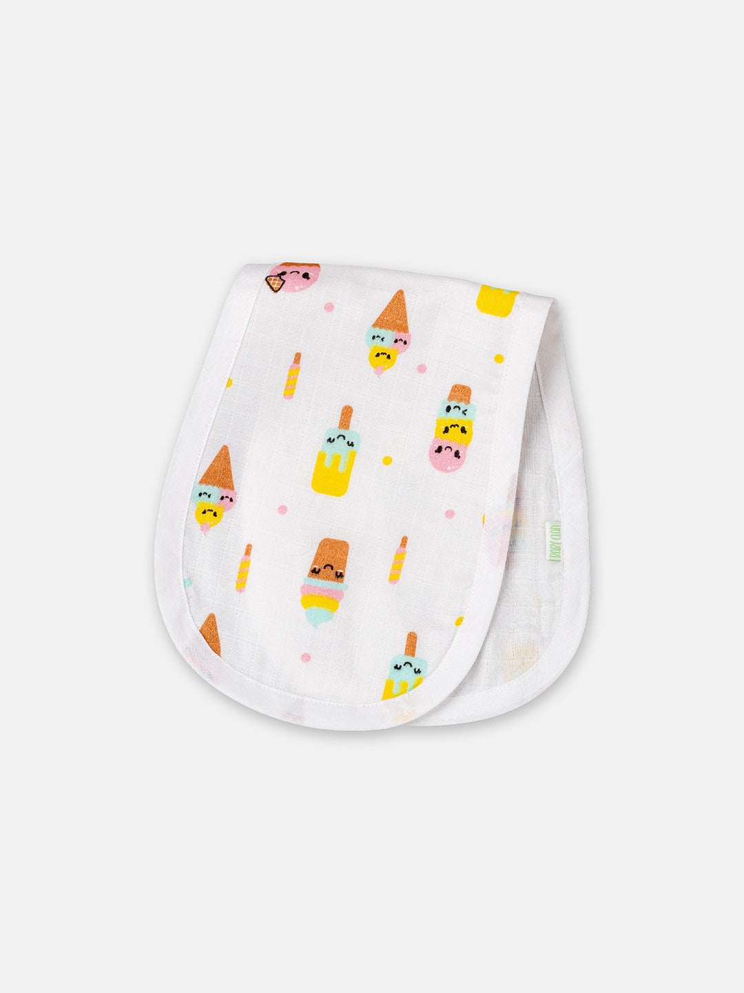 Babyclan Muslin Burp Cloth - Pack of 2 | Soft, Absorbent & Gentle for Newborns