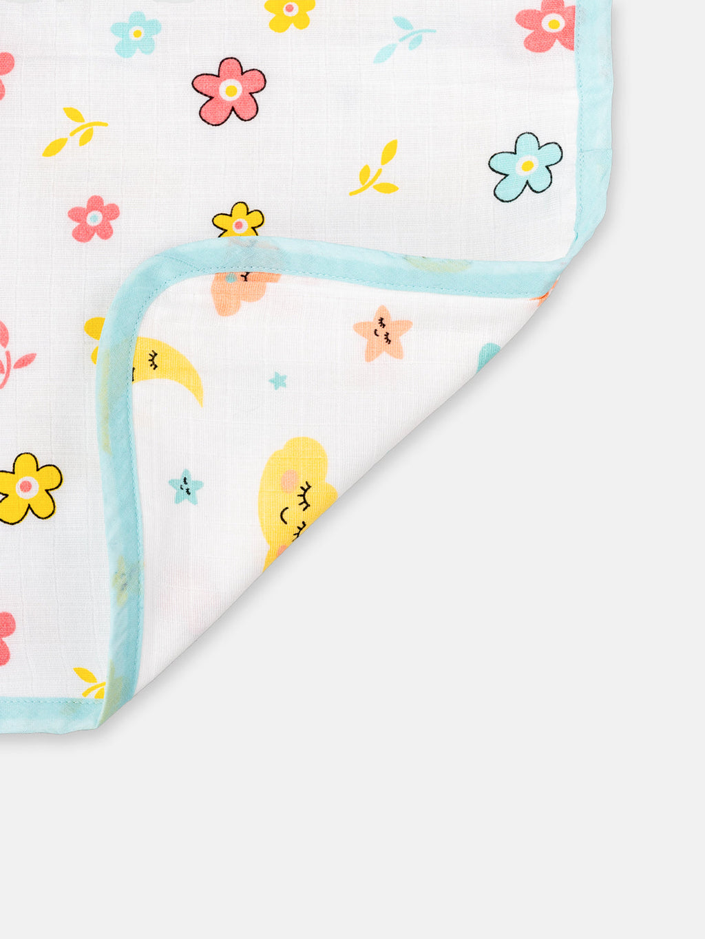 Babyclan Muslin Reversible Blanket/Swaddle | Soft, Lightweight & Multi-Use