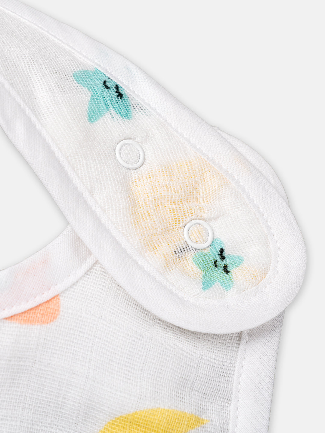 Babyclan Muslin Bib | Soft, Absorbent & Gentle for Feeding Time