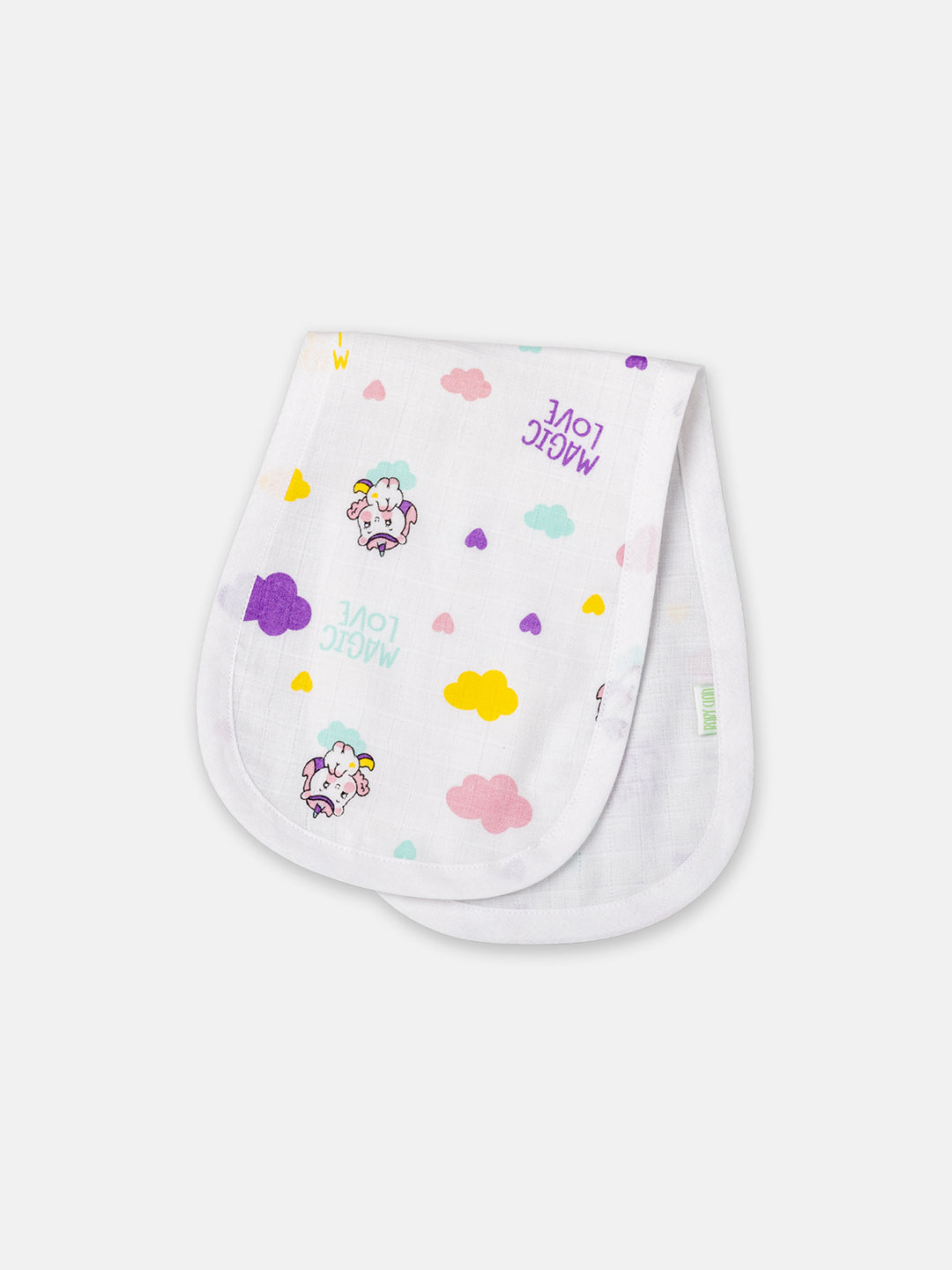 Babyclan Muslin Burp Cloth | Soft, Absorbent & Gentle on Baby Skin