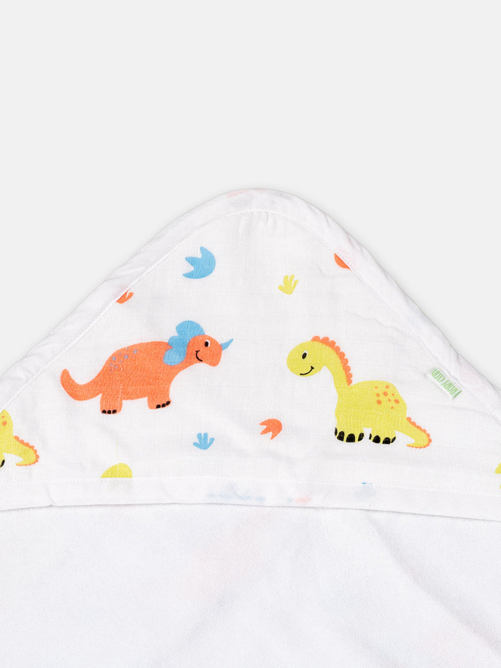 Babyclan Muslin Hooded Terry Towel | Soft Muslin & Absorbent Terry