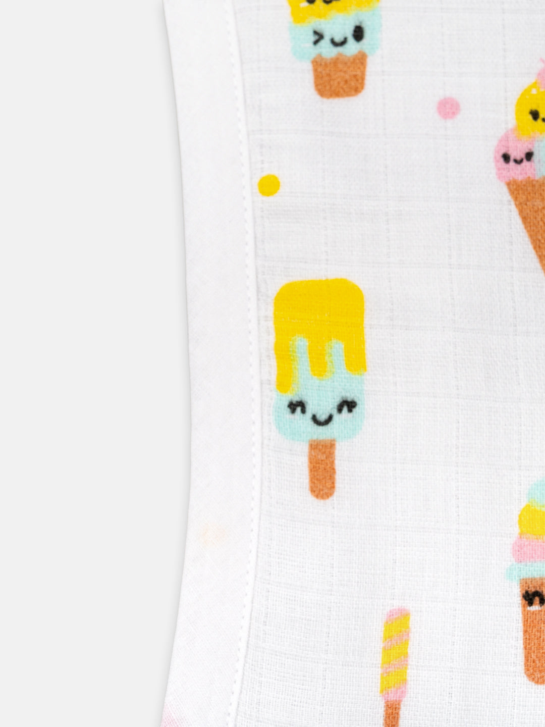 Babyclan Muslin Burp Cloth - Pack of 2 | Soft, Absorbent & Gentle for Newborns