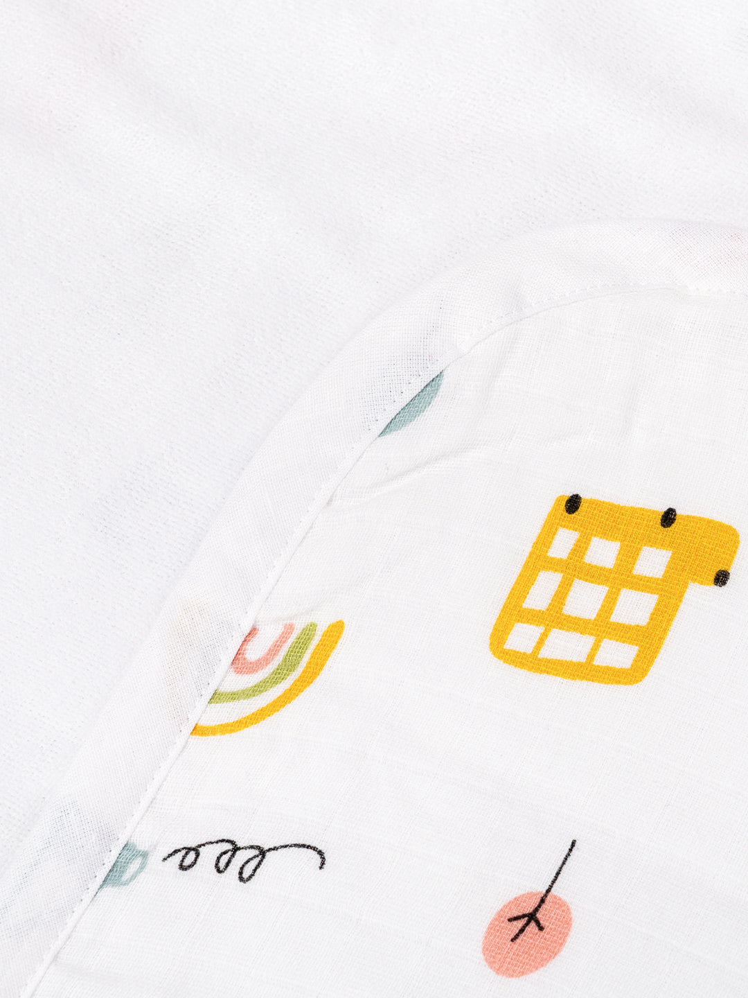 Babyclan Muslin Hooded Terry Towel | Soft Muslin & Absorbent Terry