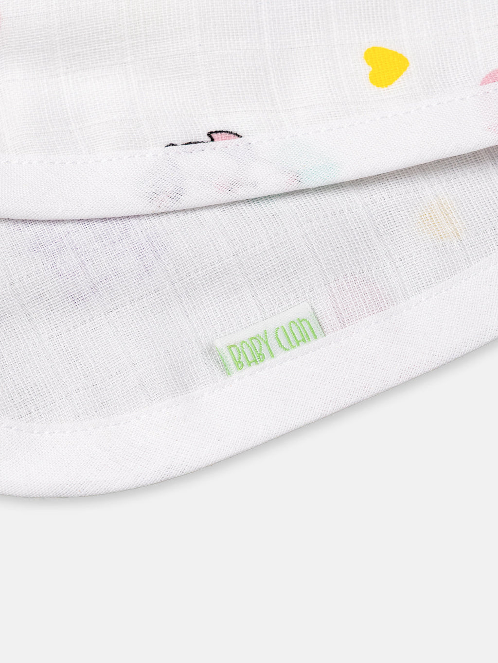 Babyclan Muslin Burp Cloth | Soft, Absorbent & Gentle on Baby Skin