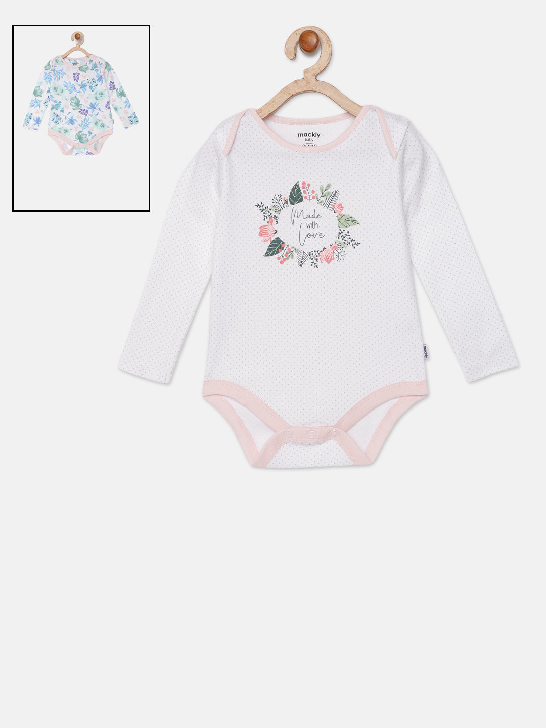 Made With love Bodysuit - Pack of 2