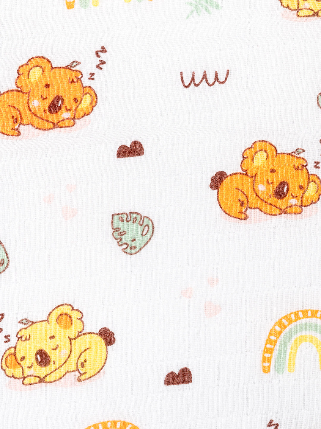 Babyclan Muslin Burp Cloth | Soft, Absorbent & Gentle on Baby Skin