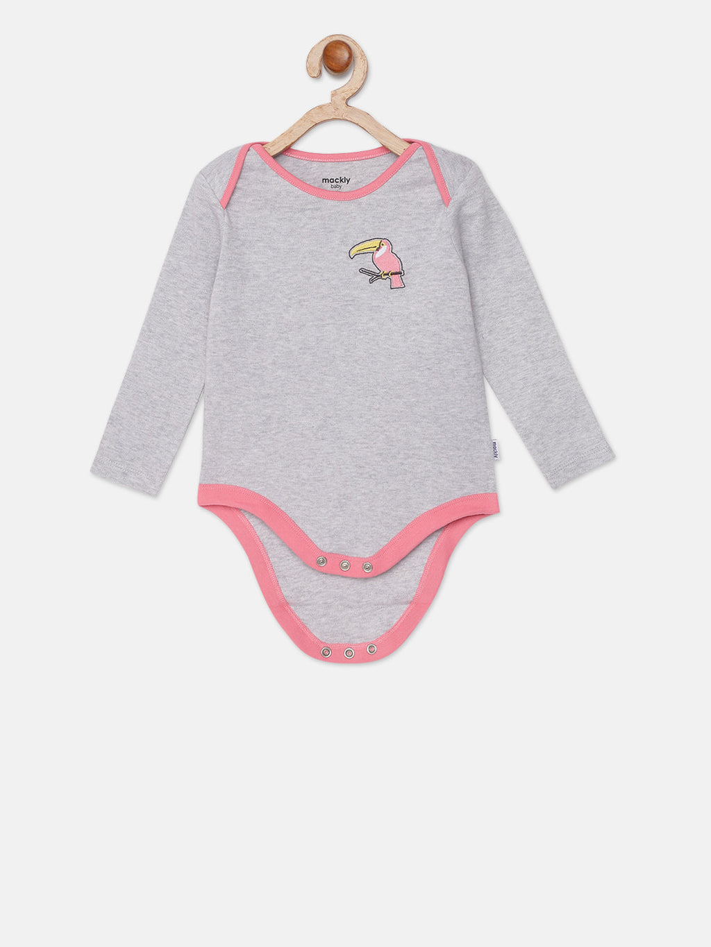Bird Aop Bodysuit - Pack of 2