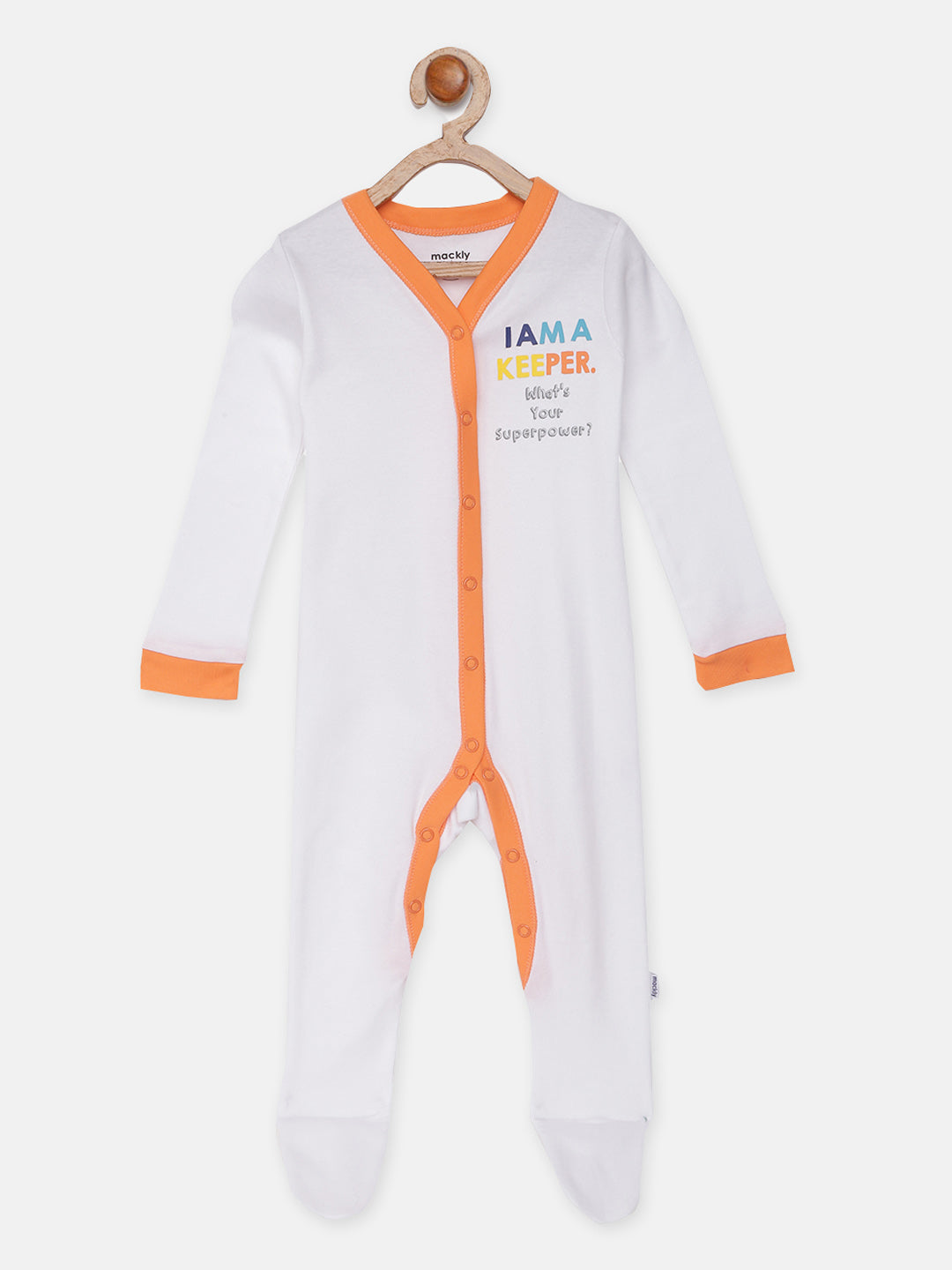 Football Printed Sleepsuit - Pack of 2