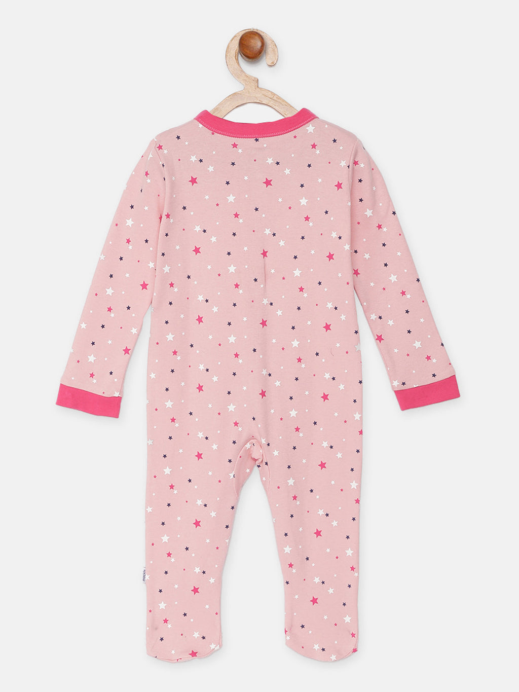 Heart Aop Printed Sleepsuit - Pack of 2