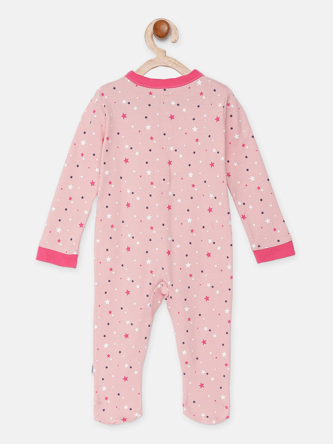 Heart Aop Printed Sleepsuit - Pack of 2